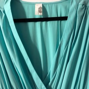 Francesca's Collections Dresses - Francesca Long Sleeve Faux Wrap Dress Francesca's Collections Dresses - Francesca Long Sleeve Faux Wrap Dress